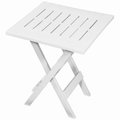 Gracious Livingrporation WHT Folding Table 14195-6PDQ